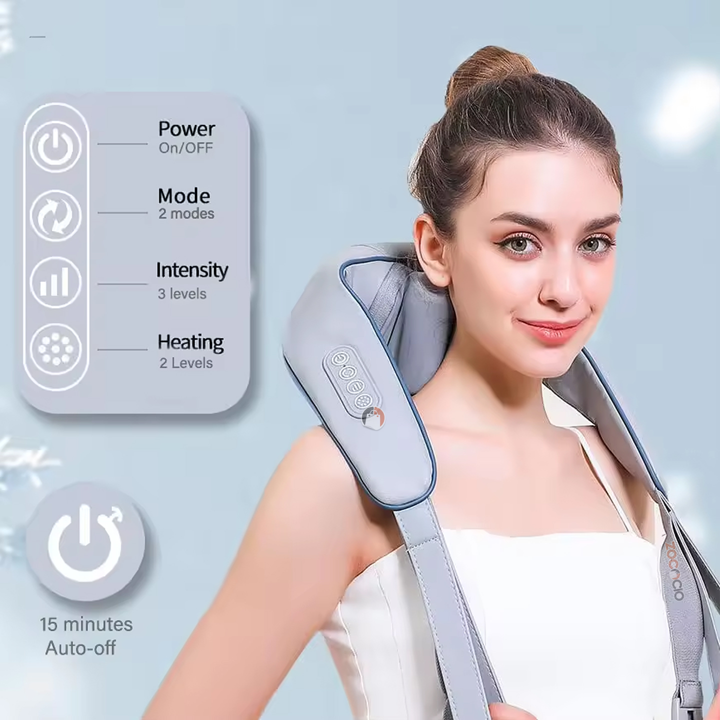 Miniatura 4 de Masajeador De Cuello Hombros Y Espalda